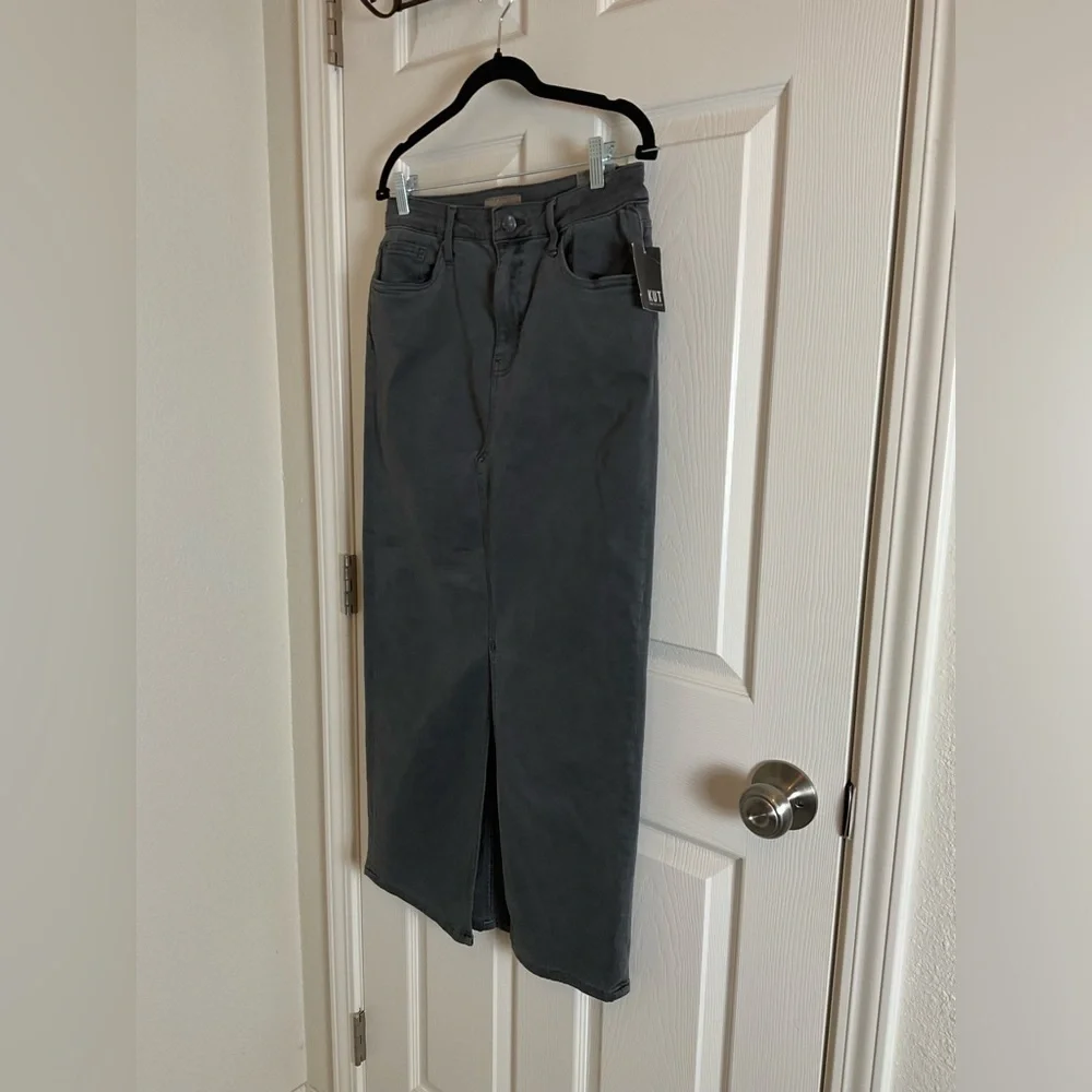 KUT FROM THE KLOTH Midi Denim Skirt size 8